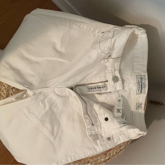 High rise white jeans - Picture 2 of 3